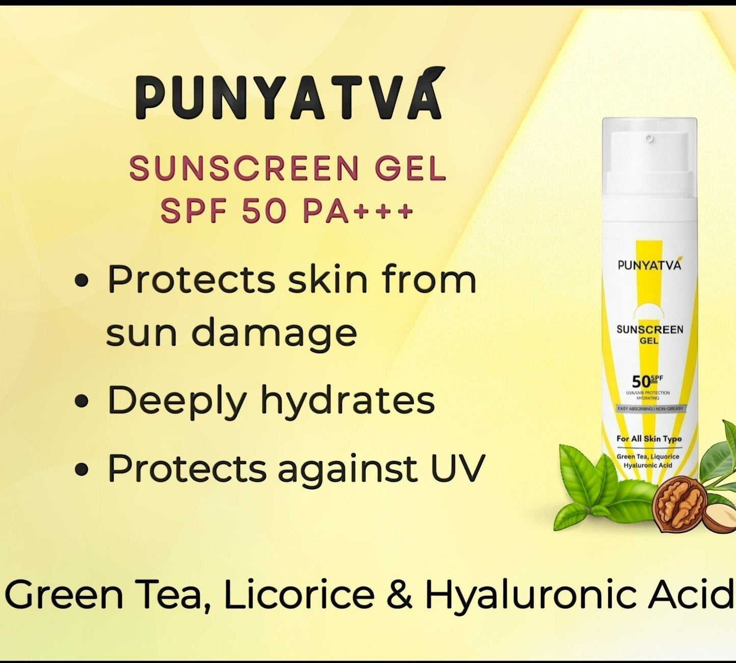 Sunscreen Gel SPF 50
