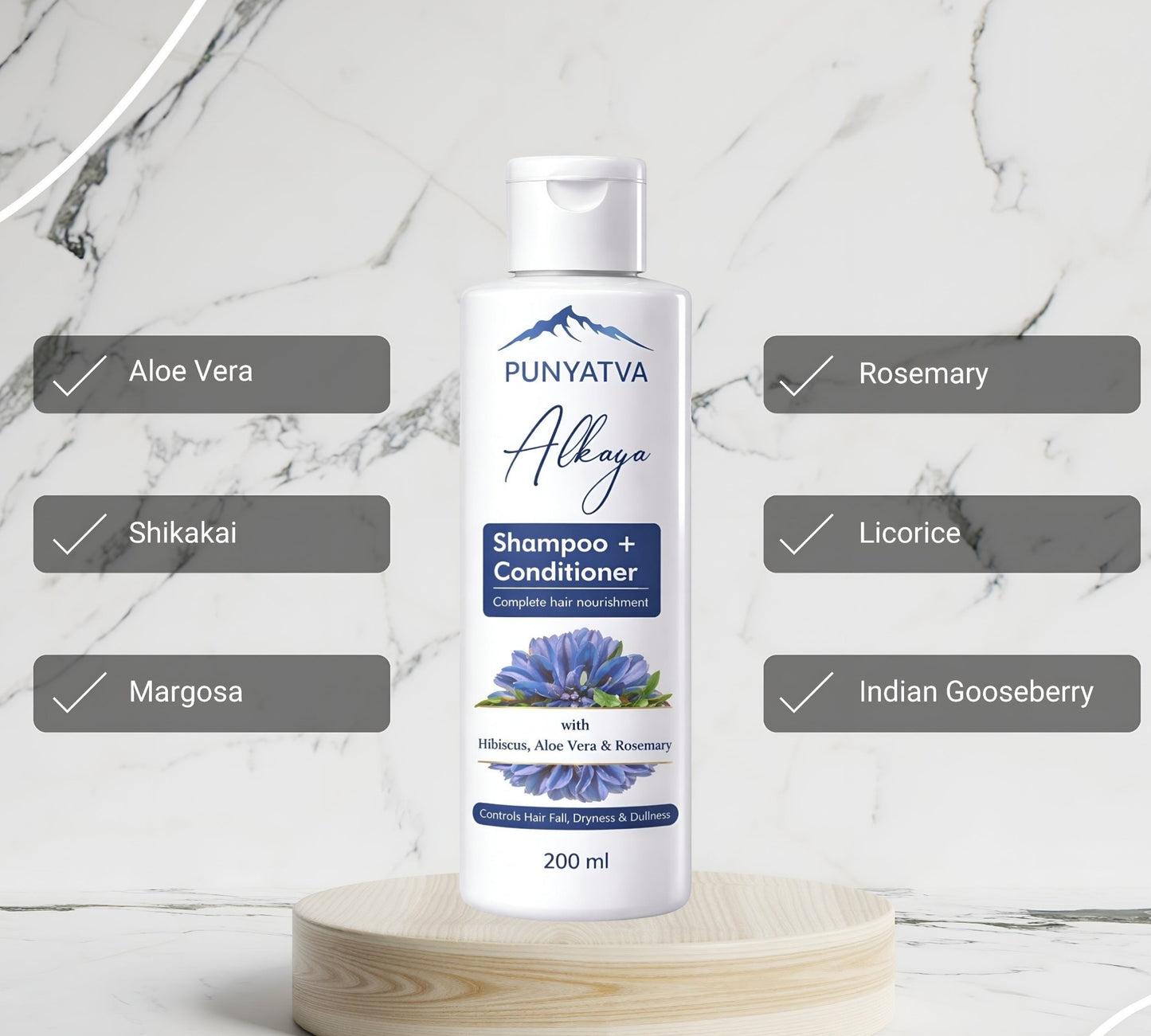 Alkaya Shampoo + Conditioner