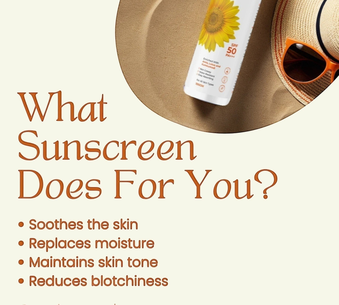 Sunscreen Cream SPF 50