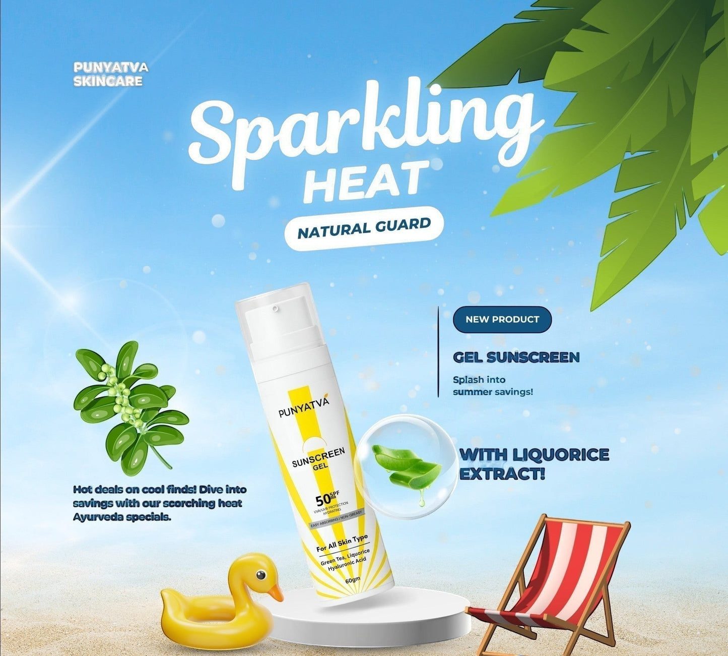 Sunscreen Gel SPF 50