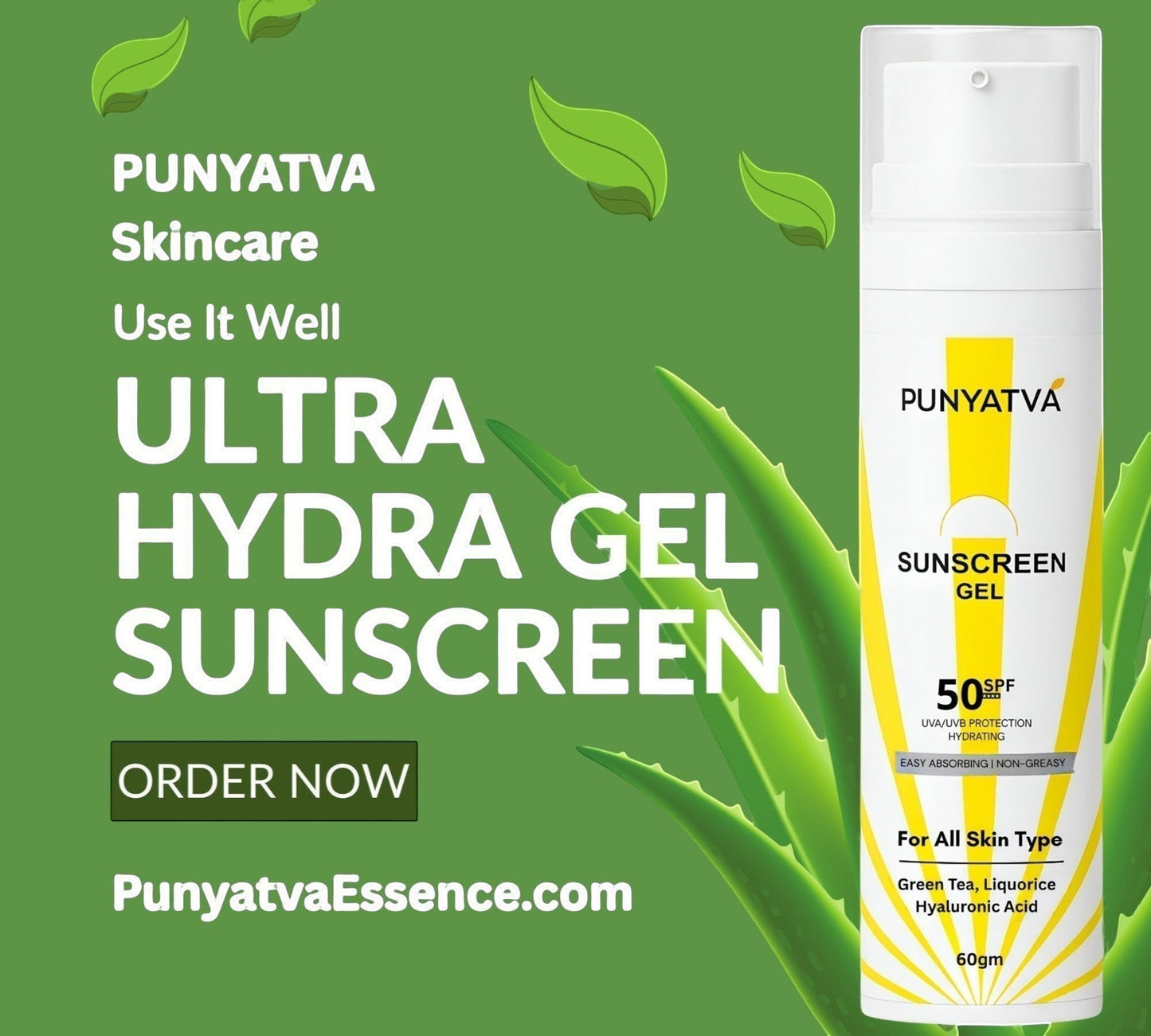 Sunscreen Gel SPF 50