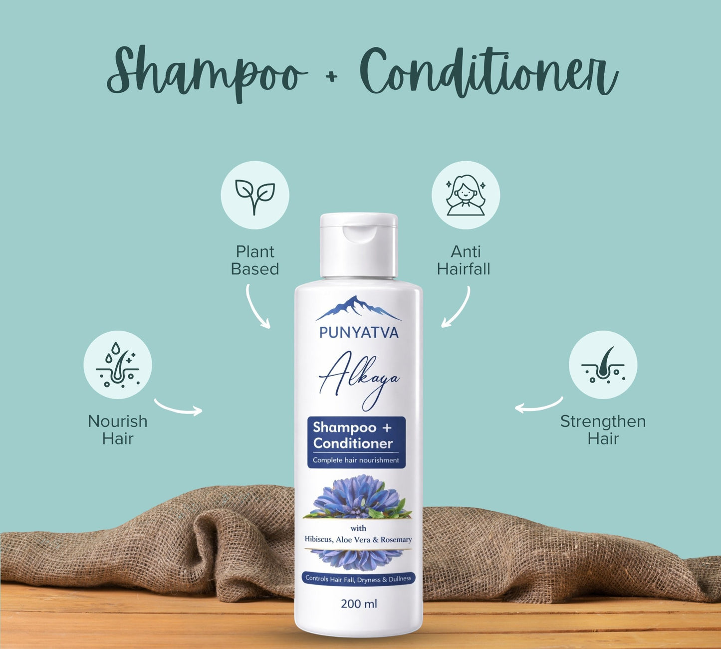 Alkaya Shampoo + Conditioner