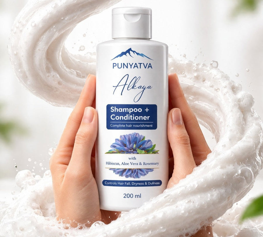 Alkaya 2-in-1 Shampoo + Conditioner, 200 ml